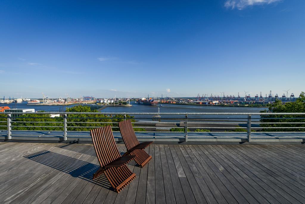 Rainvilles Elbterrassen Hamburg Kültér fotó